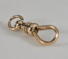 Victorian 14K Gold Extra Large Dog Clip Clasp For Albert Chain 0381