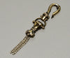 Antique Georgian 14K Gold Over Sterling Hand Fist Pendant Enhancer C.1820