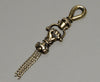 Antique Georgian 14K Gold Over Sterling Hand Fist Pendant Enhancer C.1820