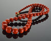 Antique Victorian Italian Red Coral Necklace C.1880 003605