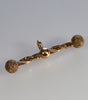 Antique Georgian 14K Gold T-Bar Fob Pendant C.1820 004113