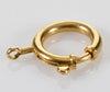 Antique Victorian Large 18K Gold Bolt Clasp 0317