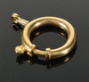 Antique Victorian Large 18K Gold Bolt Clasp 0317
