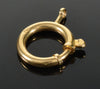 Antique Victorian Large 18K Gold Bolt Clasp 0317