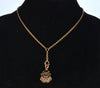 Antique Victorian 9K Gold Purse Locket Pendant C.1880 002880