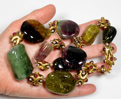 Iradj Moini Multi Color Tourmaline Necklace