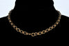 Antique Victorian 10K Gold Fancy Link Chain Necklace C.1890 003175