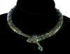 Margot de Taxco Enamel Sterling Snake Suite Necklace Bracelet Earrings