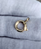 Antique Victorian Large 14K Yellow Gold Bolt Clasp 0387