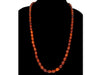 Antique Victorian Butterscotch Amber Bead Necklace C.1890