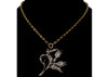 Antique Victorian French 18K Gold Diamonds Pendant C.1890