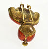 Products Victorian Italian Blackamoor Brooch Dress Clip 18K Gold 1.9 CTW Diamond Enamel C.1870