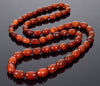 Antique Victorian Butterscotch Amber Bead Necklace C.1890