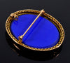 Antique Victorian 14K Gold Micro Mosaic Pendant Brooch The Doves of Pliny Italian Grand Tour C.1900