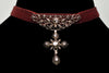 Antique Georgian Flemish Papillon Cross Brooch Croix à la Jeannette Silver Diamond C.1750