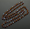 Antique Art Deco WMF Myra Glass Sterling Necklace Signed Germany C.1920