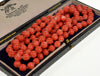 Antique Art Deco Momo Coral Bead Necklace 34" C 1920