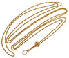 Antique Victorian 14K Gold Pearl Slide Guard Chain Necklace C.1890Antique Victorian 14K Gold Pearl Slide Guard Chain Necklace C.1890