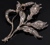Antique Victorian French 18K Gold Diamonds Pendant C.1890