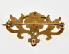 Antique Art Nouveau God Aeolus 14K Gold Brooch Watch Pin C.1900