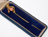 Antique Art Nouveau 14K Gold Gargoyle Griffin Dragon Stick Pin C.1900