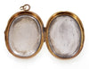 Antique Japanese Shakudo 14K Gold Locket Pendant Mixed Metal Meiji Period C.1880