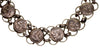 Antique Tibetan Silver Coral Turquoise Necklace Late Qing C.1880