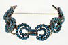Antique Victorian Turquoise 9K Gold Bracelet C.1860